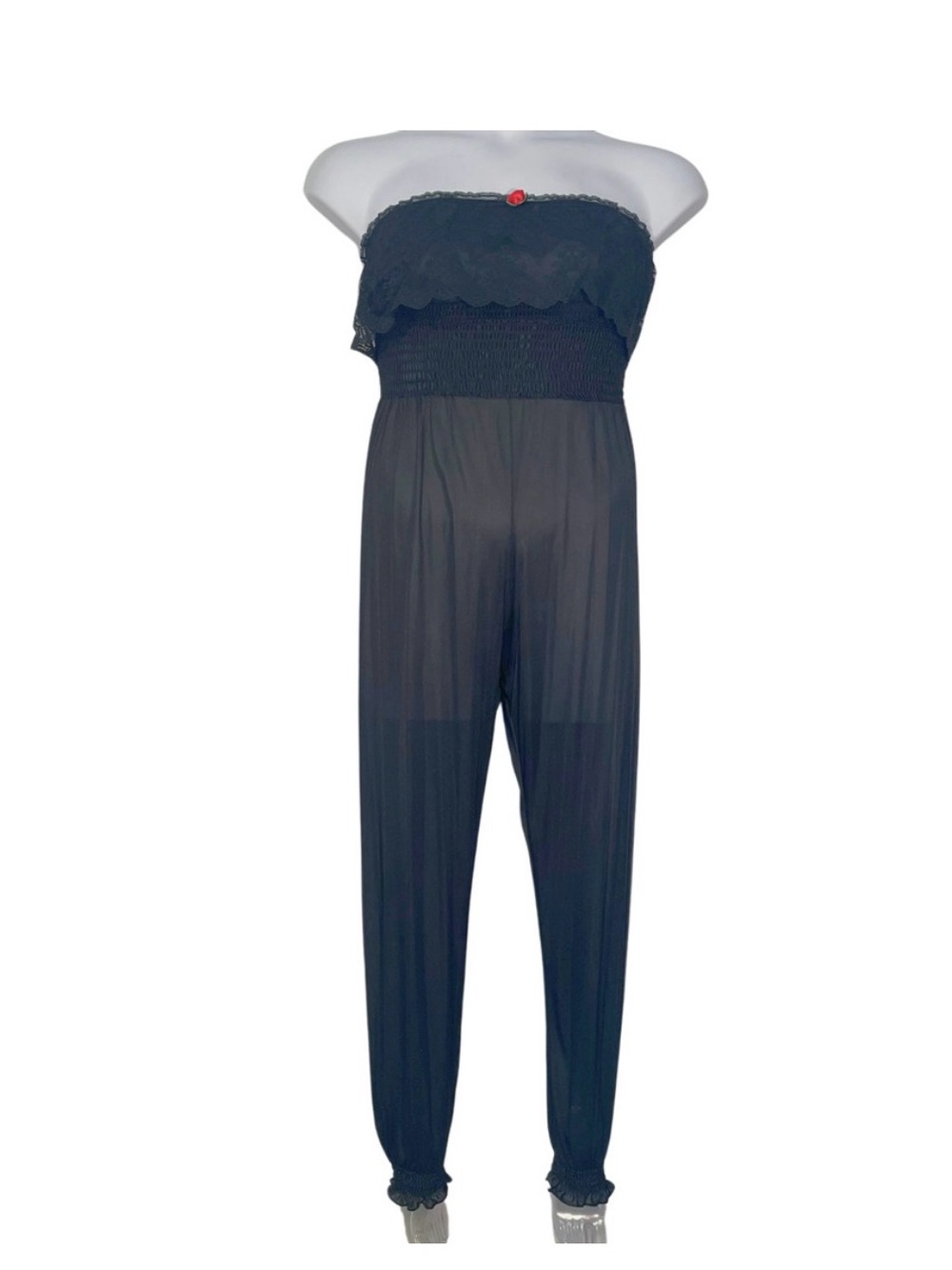Vintage 1980s Undercover Wear I Dream Of Jeannie Pinup Jumpsuit Lingerie